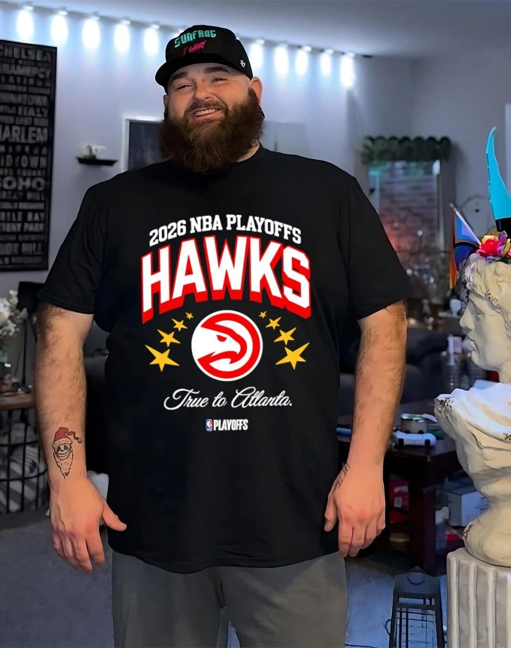 Atlanta Hawks Basketball True To Atlanta Nba 2026 Playoffs shirt