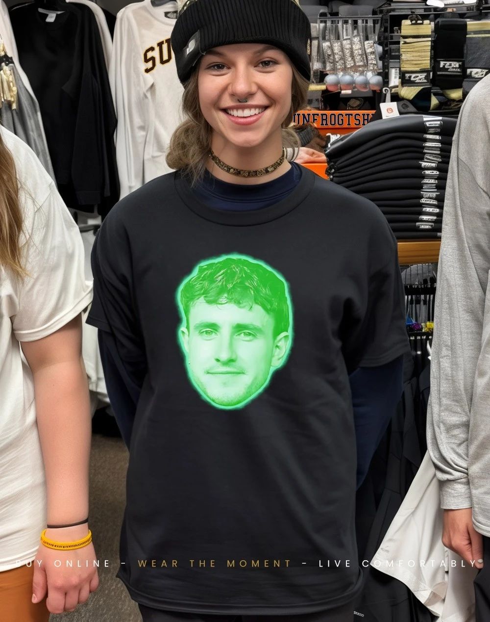 Paul Mescal Irish St Patrick’s Day 2026 Big Head shirt