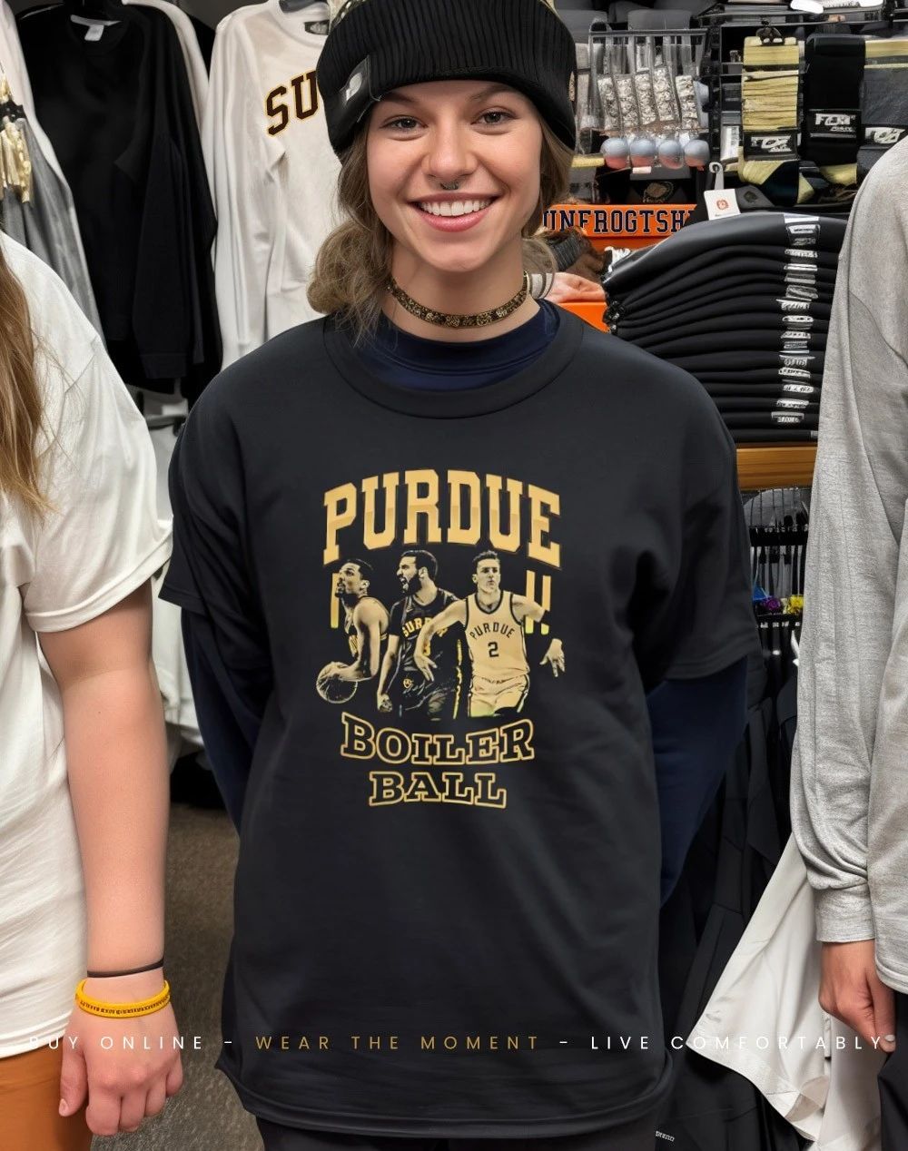 Purdue Boilermakers Basketball Big Three Boiler Ball 2026 shirt