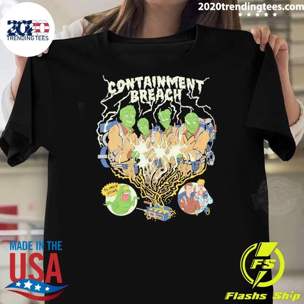 The Real Ghostbusters Containment Breach Shirt