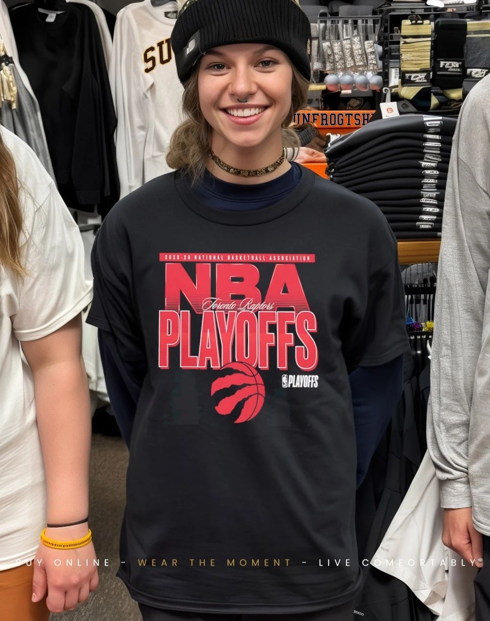 Toronto Raptors 2025-26 NBA Playoffs shirt