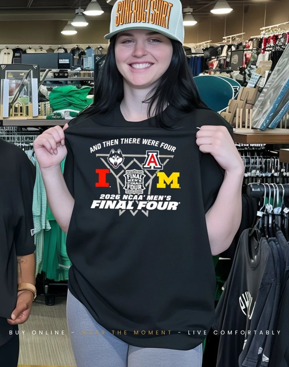 And Then There Were Four NCAA Men’s Final Four 2026 Indianapolis shirt