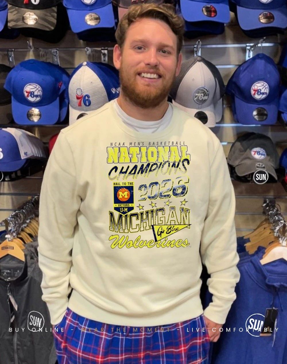 Michigan Wolverines MBB 2026 National Champions go Blue Hail to the victors shirt