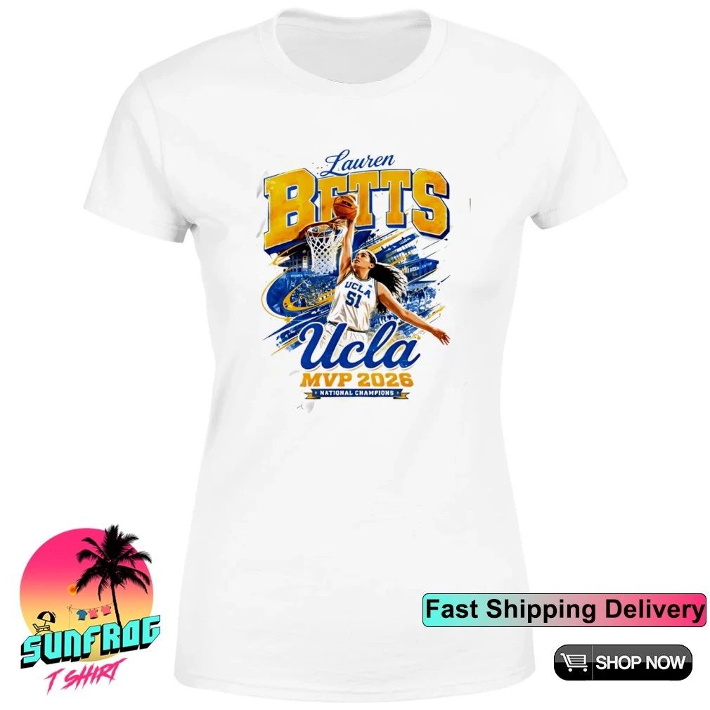 Lauren Betts UCLA Bruins MVP 2026 National Champions shirt