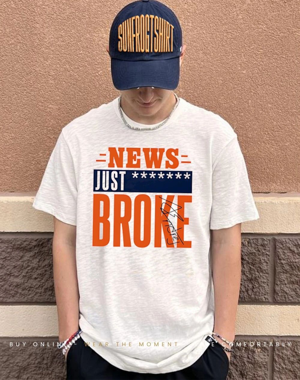 Andrej Stojakovic Illinois Fighting Illini News Just Broke signature shirt