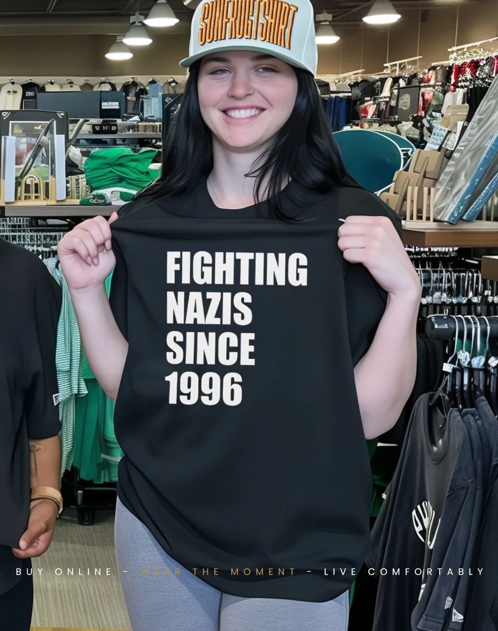 Fighting nazis since 1996 shirt