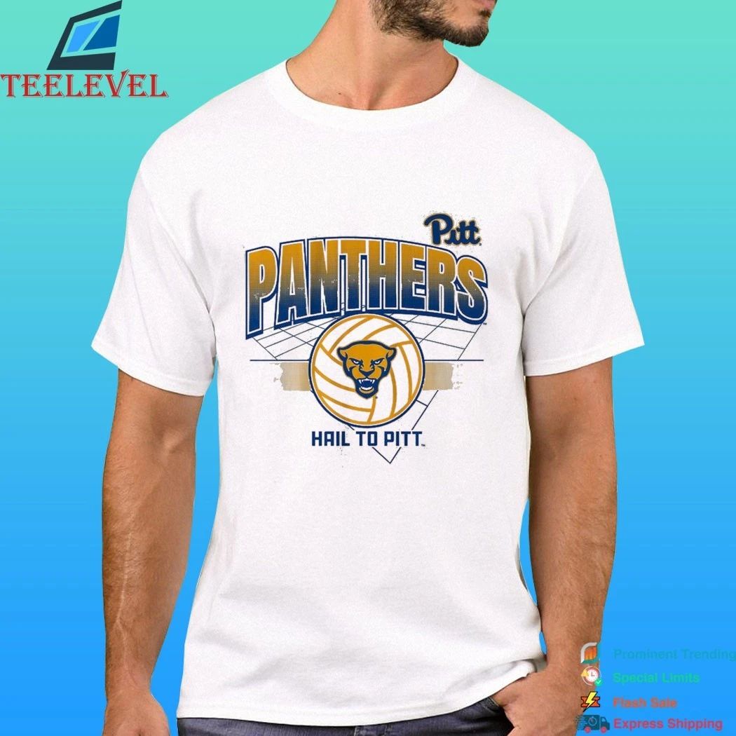 Pitt Panthers Hail To Pitt Volleyball Grid Shirt