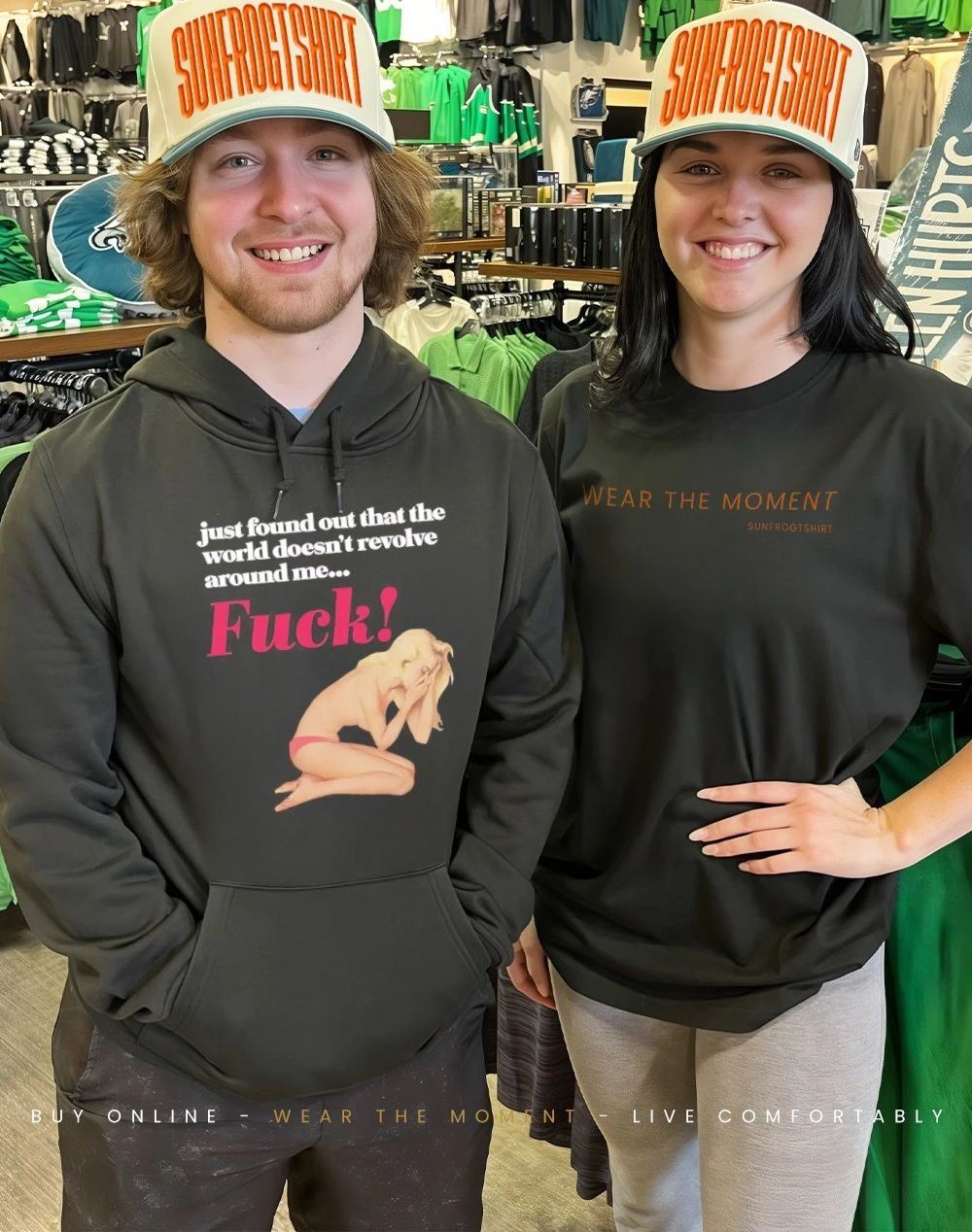 Just found out that the world doesn’t revolve around me fuck shirt