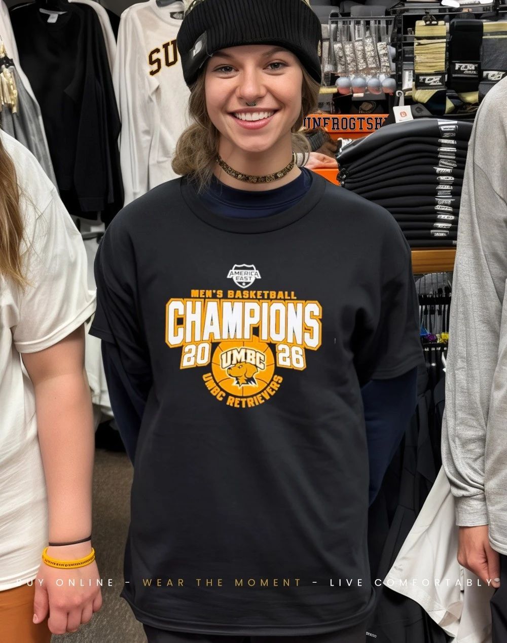 UMBC Retrievers Basketball America East Champions 2026 shirt