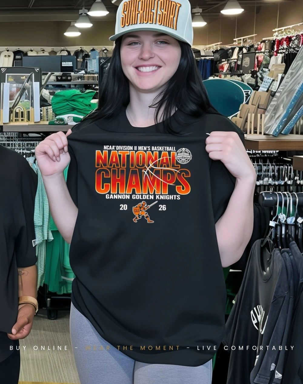 Gannon University Men’s Basketball 2026 DII National Champions shirt