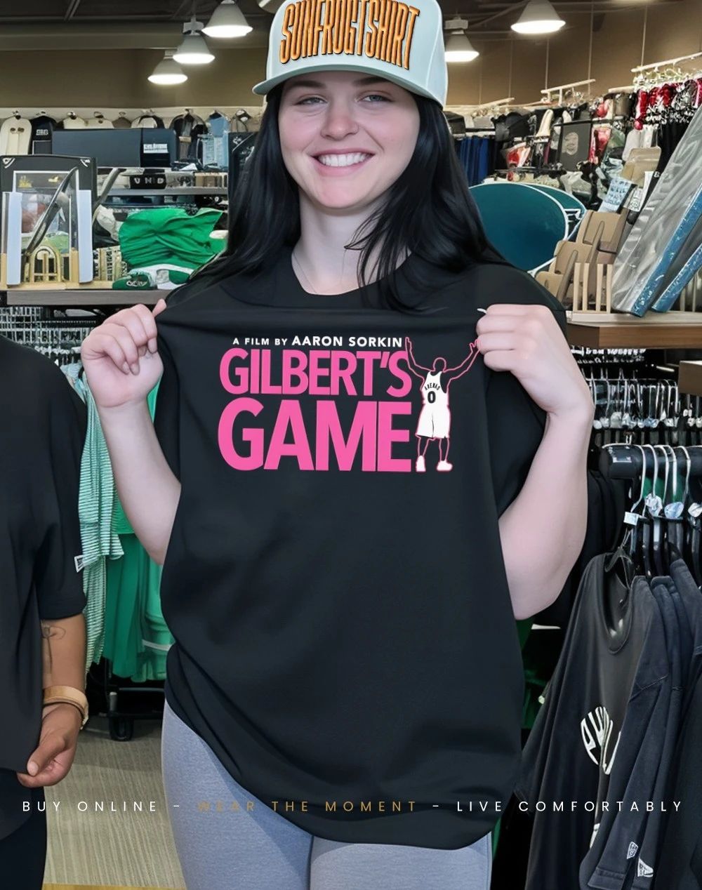 A film by Aaron Sorkin Gilbert Arenas’s game shirt