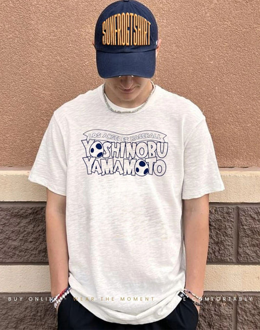 Yoshinobu Yamamoto World Los Angeles Dodgers shirt
