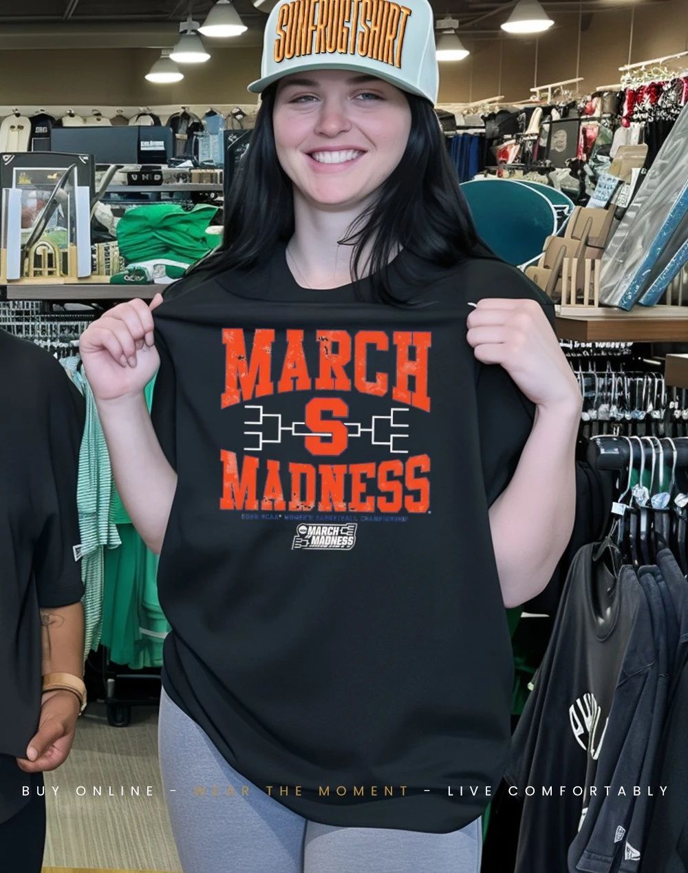 Syracuse Orange WBB 2026 March Madness logo shirt
