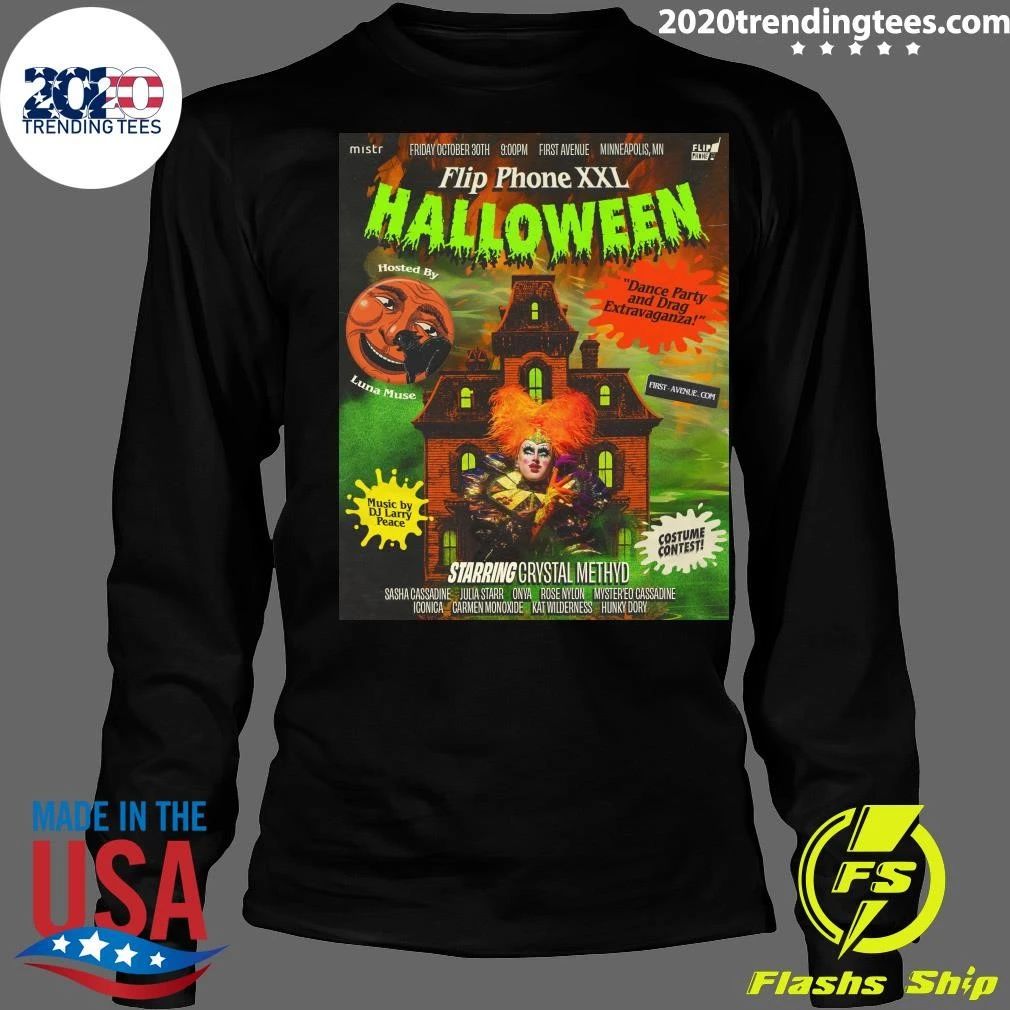 Flip Phone XXL Halloween Shirt