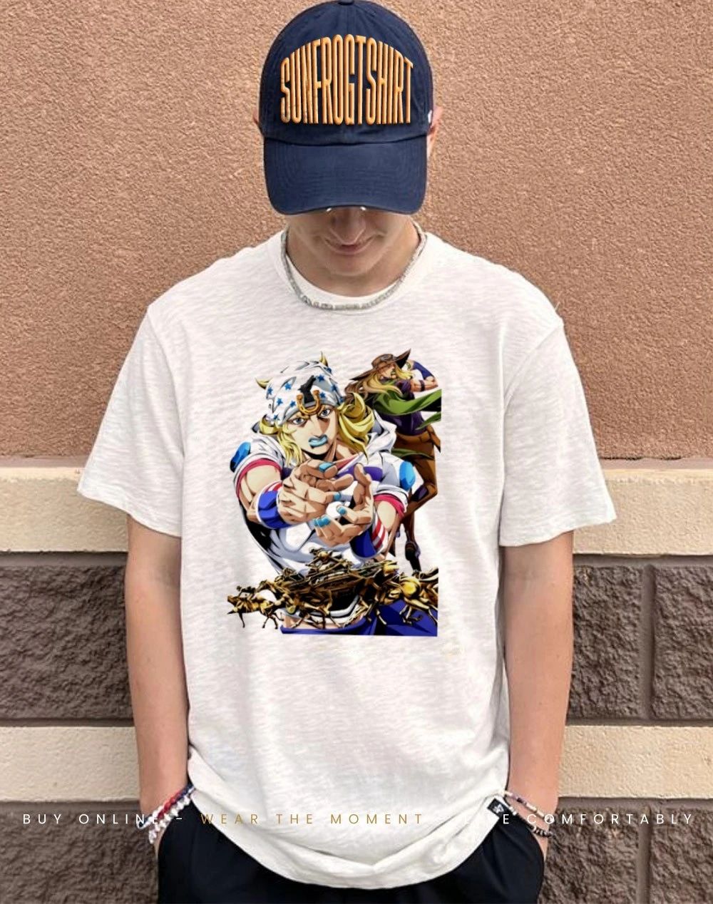 Steel Ball Run Jojos Bizarre Adventure Anime shirt