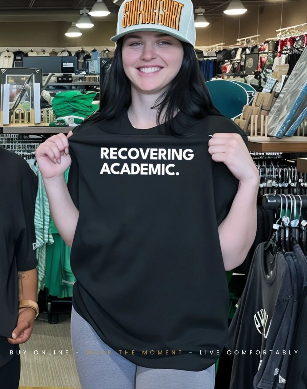 Recovering Academic Logo Shirt