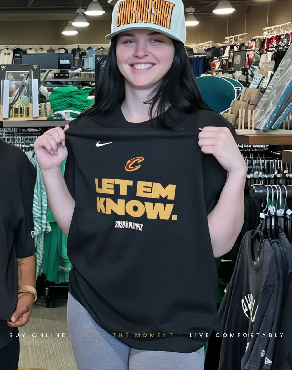 Cleveland Cavaliers 2026 NBA Playoff Let em Know text classic shirt