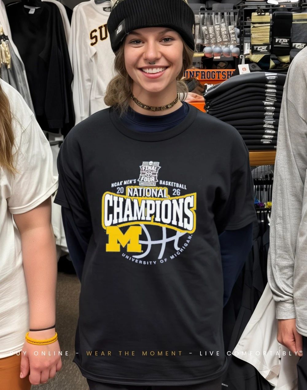 Michigan Wolverines 2026 NCAA Men’s Basketball National Champions Youth shirt