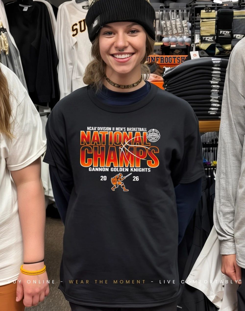 Gannon University Men’s Basketball 2026 DII National Champions shirt
