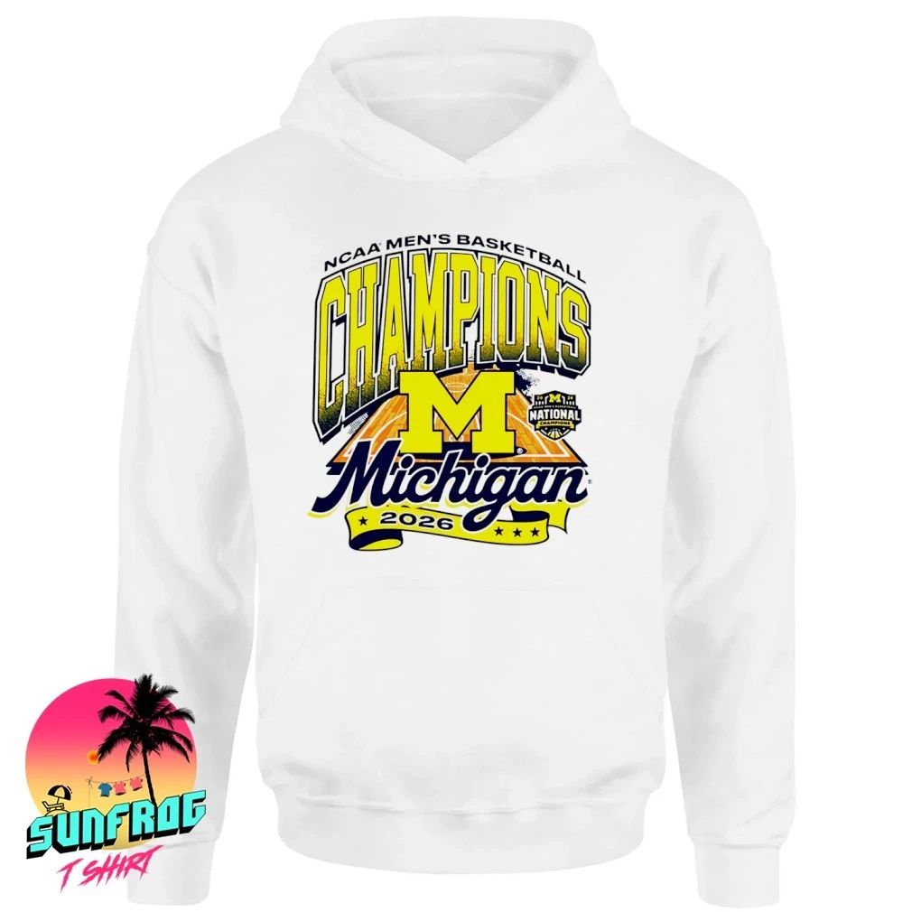 Michigan Wolverines 2026 Men’s Basketball National Champions stadium shirt