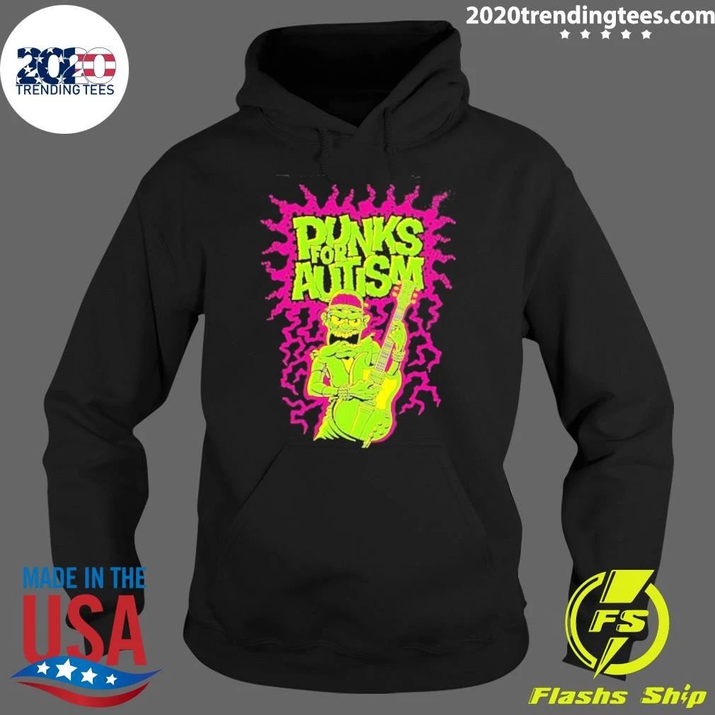 Punks For Autism Punk Rock Frankenstein Shirt