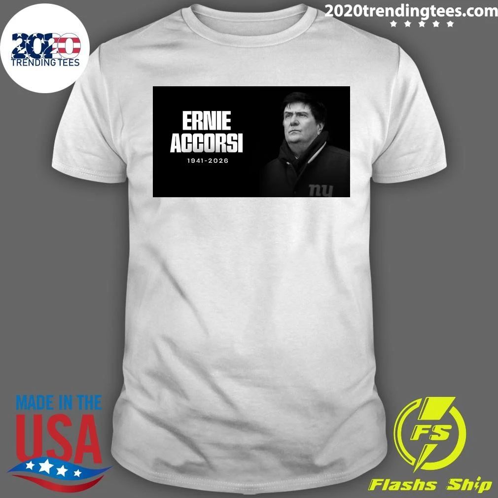 Rip Ernie Accorsi 1941-2026 Shirt