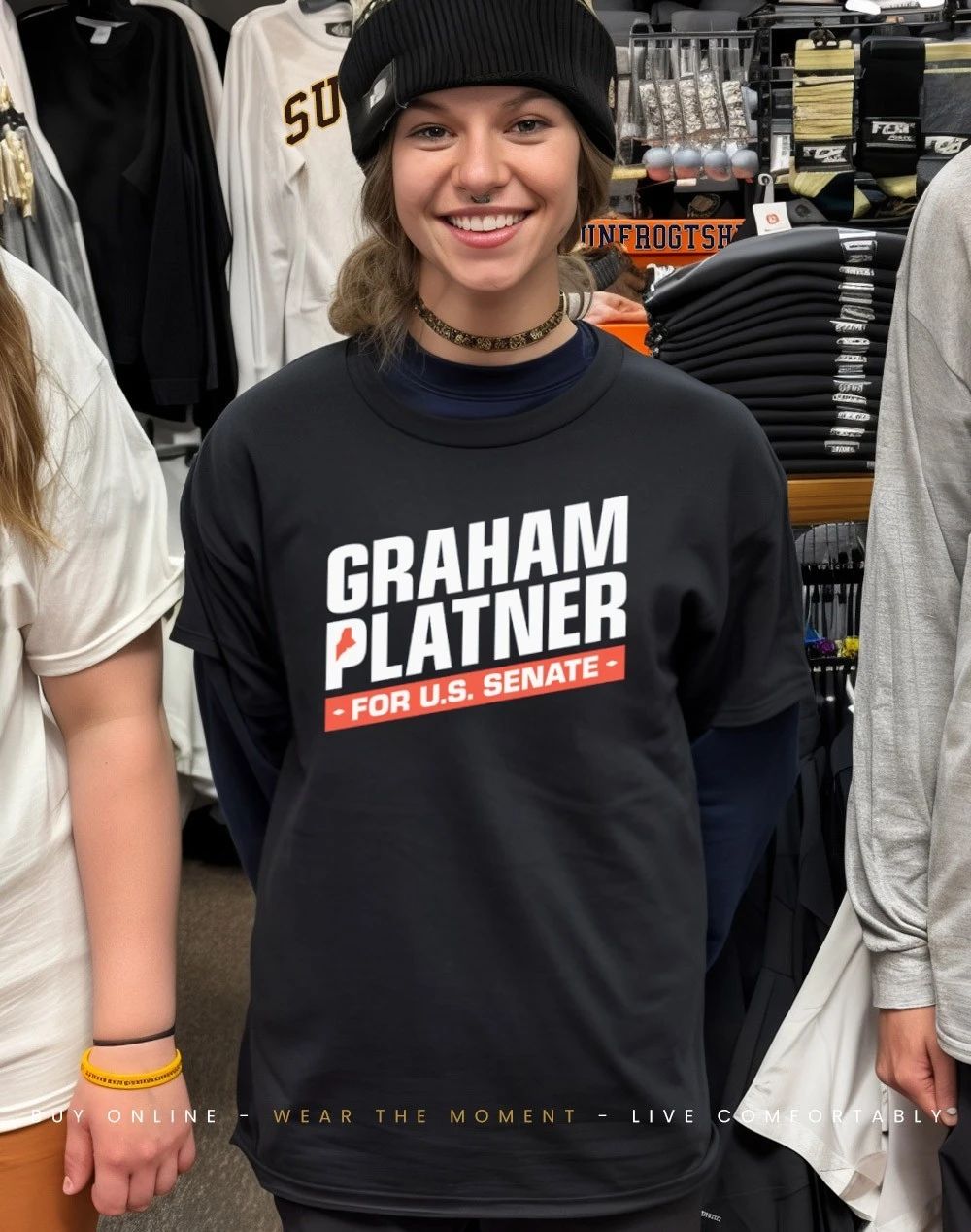 Graham Platner for US Senate shirt