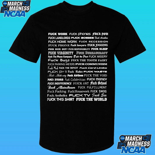 Wilson Isidor Fuck Work Fuck Phonies Fuck You Shirt