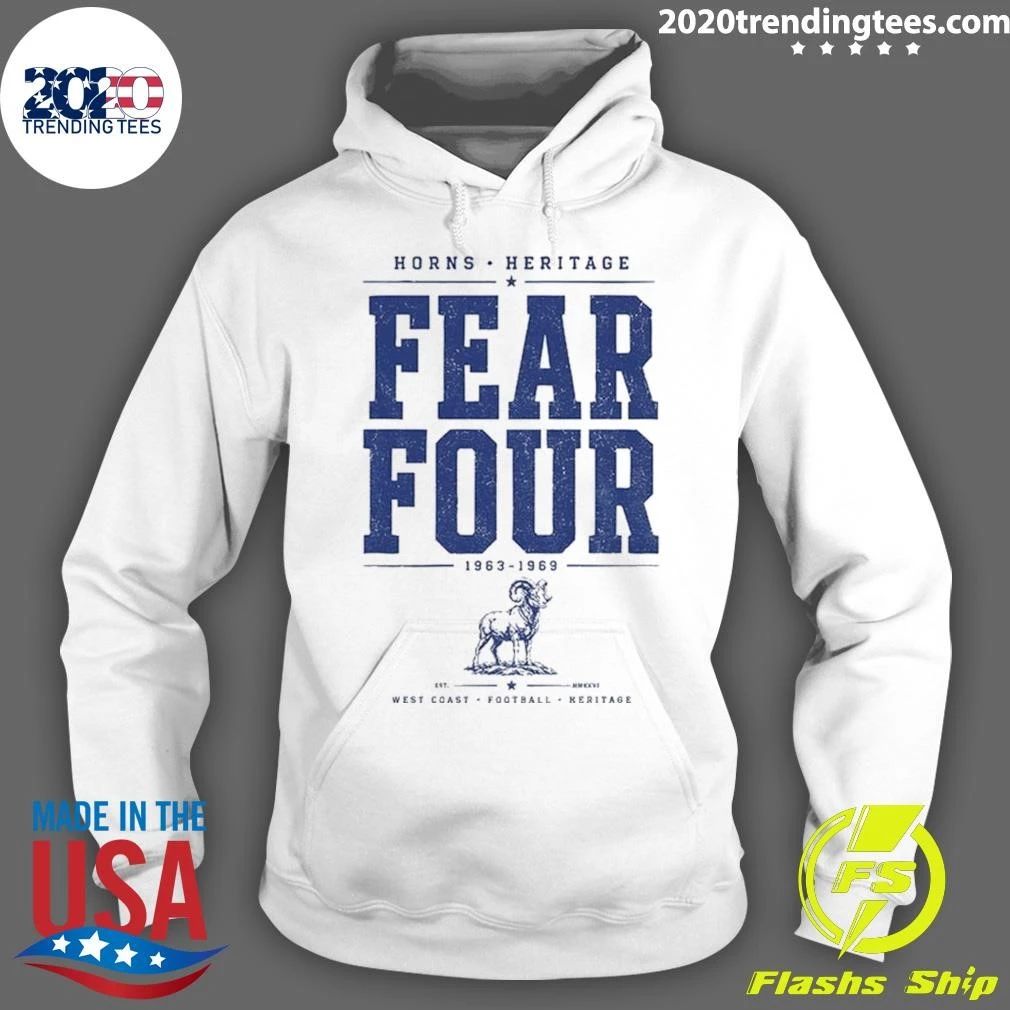 Horns Heritage Fear Four 1963-1969 Shirt