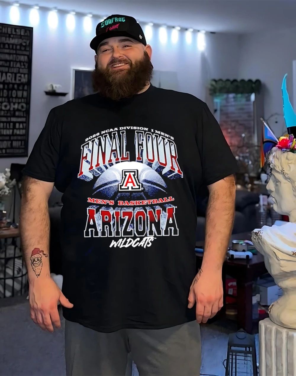 Arizona Men’s Basketball 2026 Final Four March Madness Highlight shirt