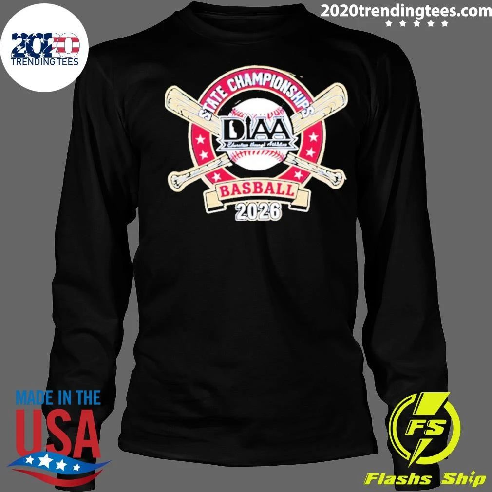 Diaa State Championships Baseball 2026 Logo Shirt