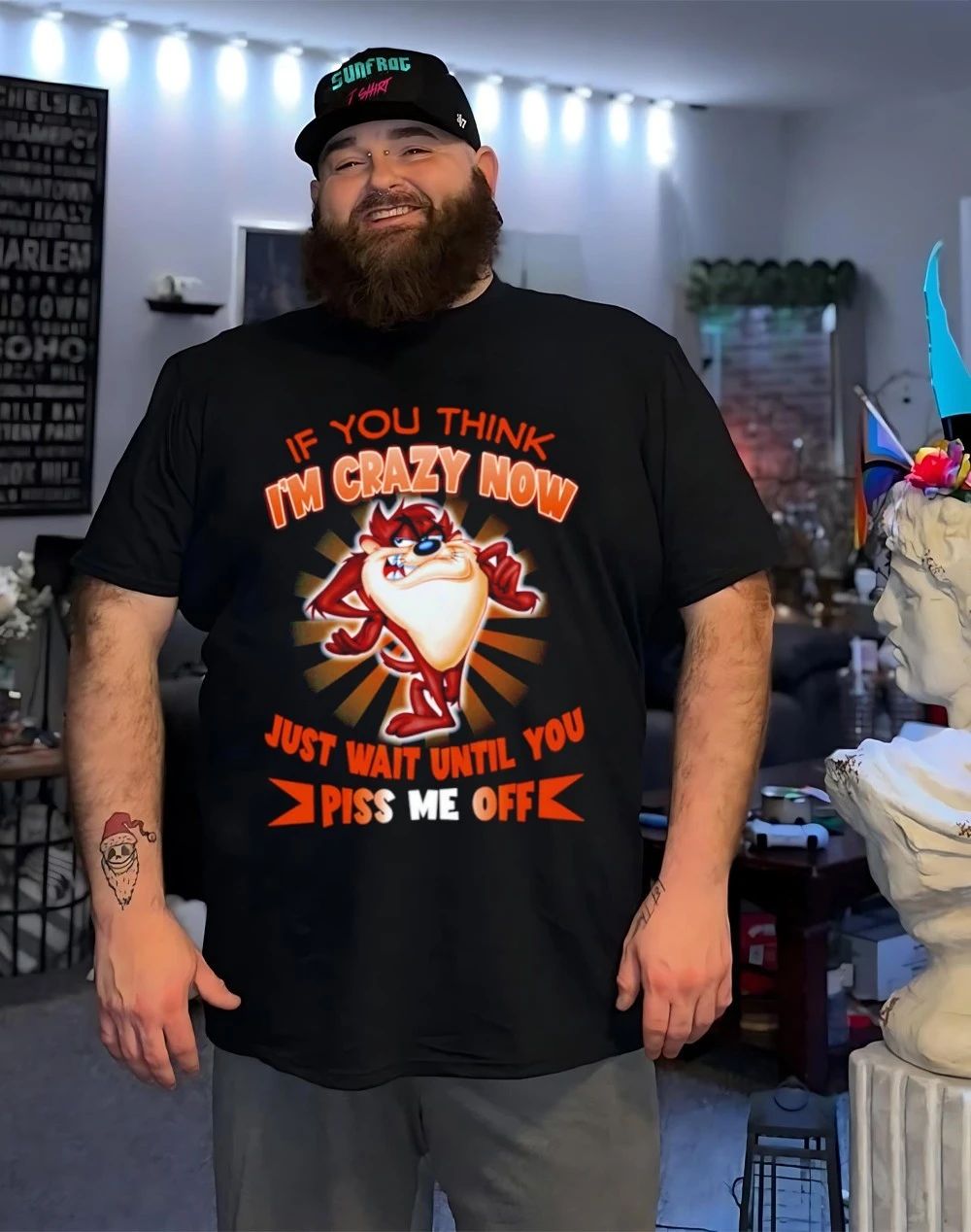 If You Think I’m Crazy Now just wait until you piss me off shirt