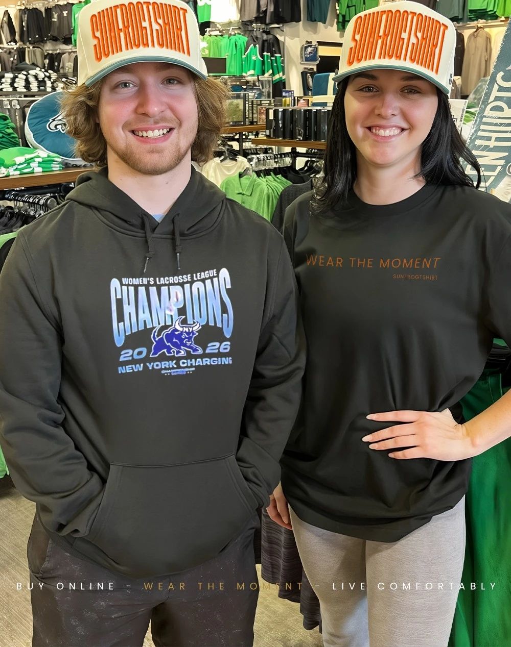 New York Charging 2026 Women’s Lacrosse Lexus Champions shirt