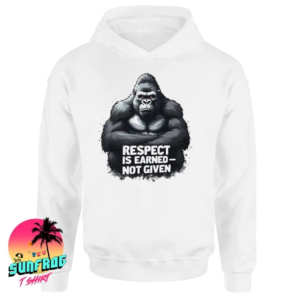 Bigfoot respect is earned not given graphic shirt