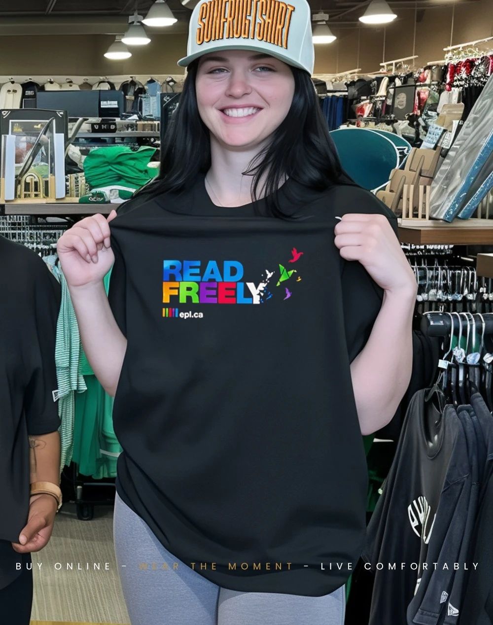 Read Freely 2026 logo shirt