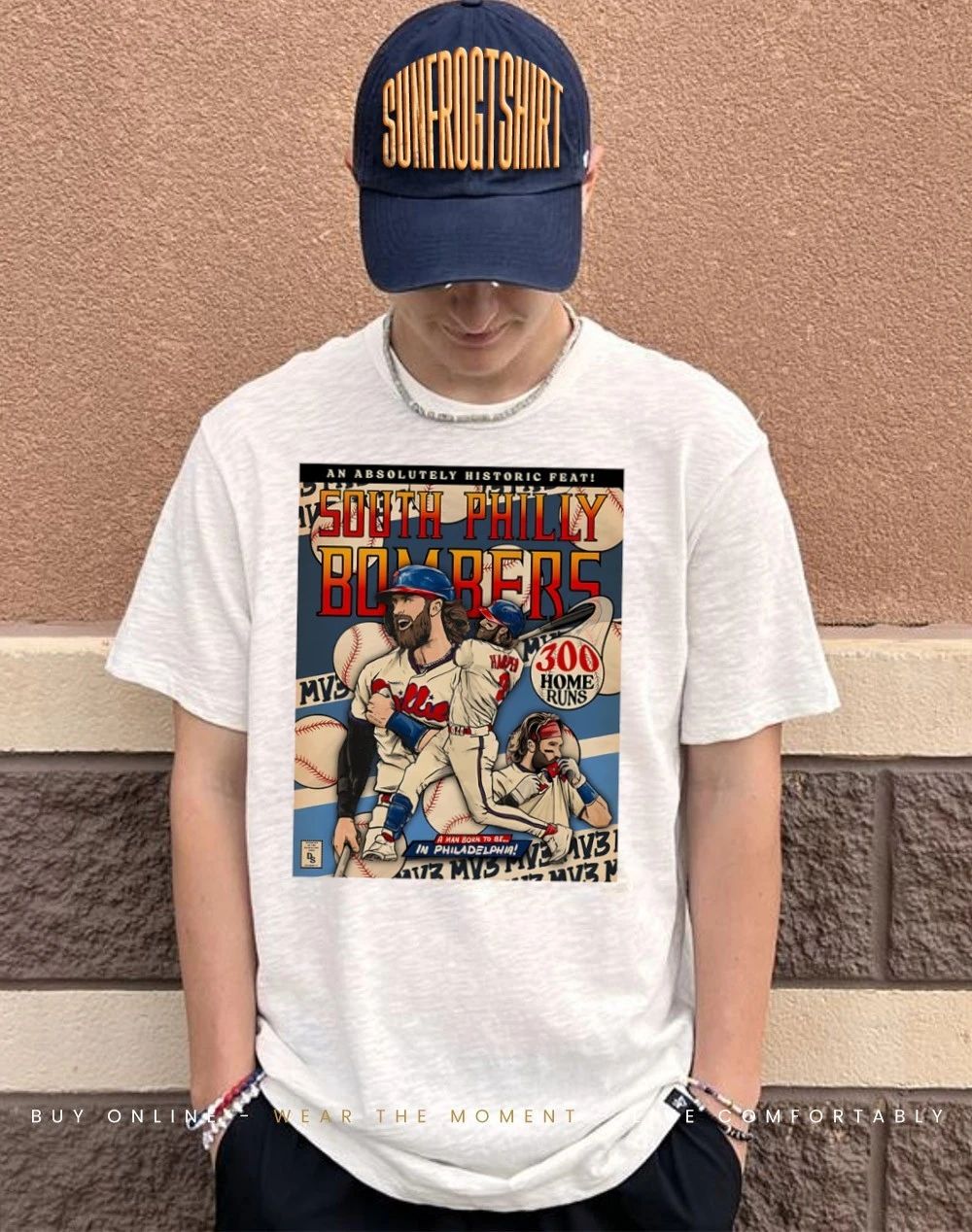 Bryce Harper South Philly Bombers an absolutely historic feat shirt