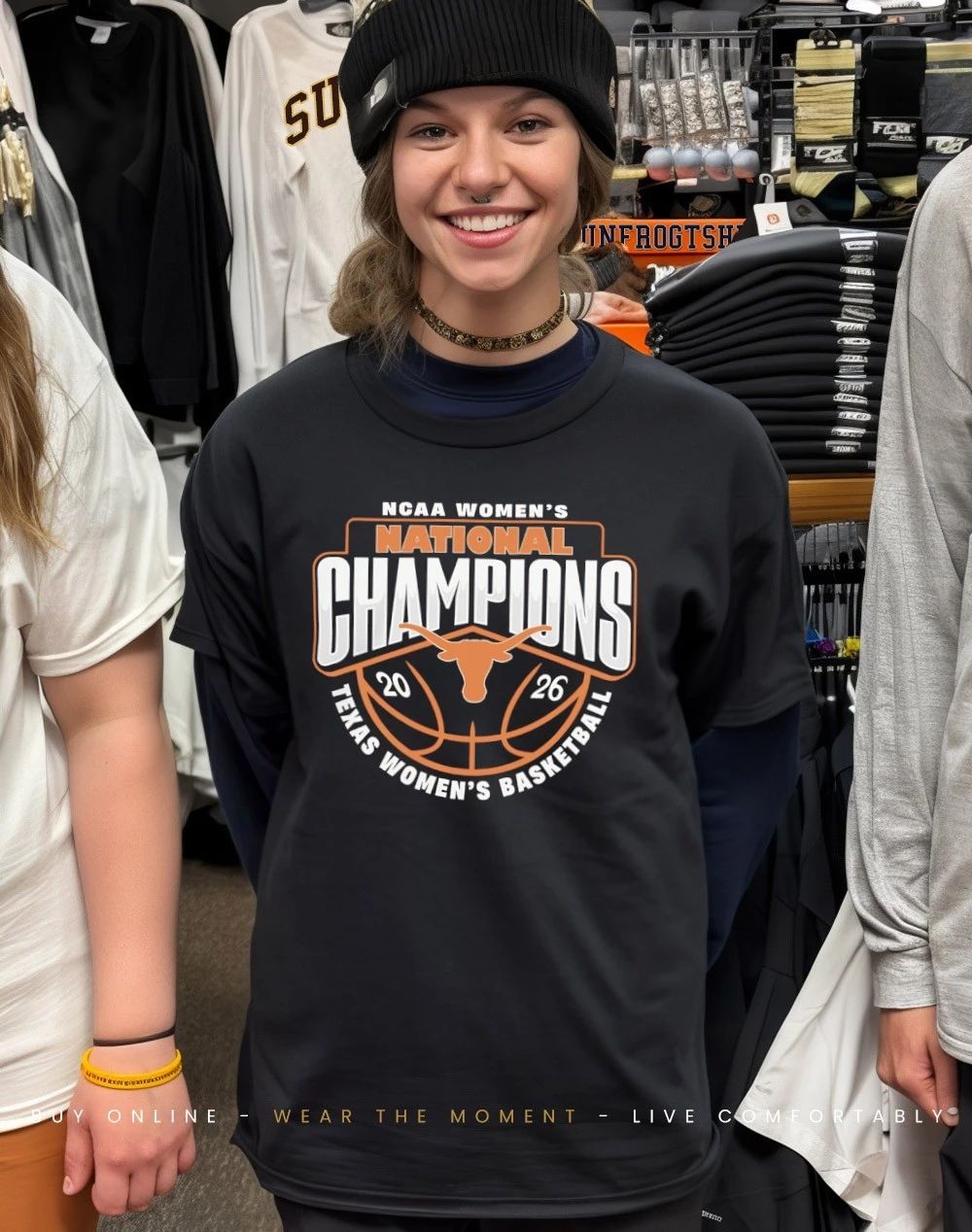 Official 2026 Women’s Basketball National Champions Texas Longhorns Logo shirt