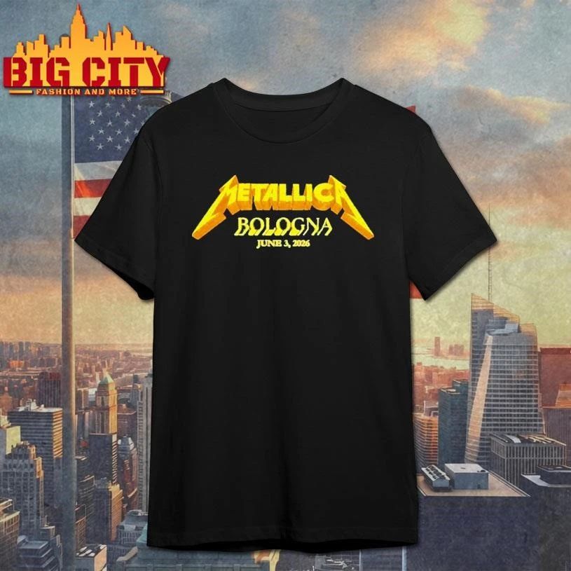 Metallica M72 Bologna Jun3, 2026 Italy Shirt