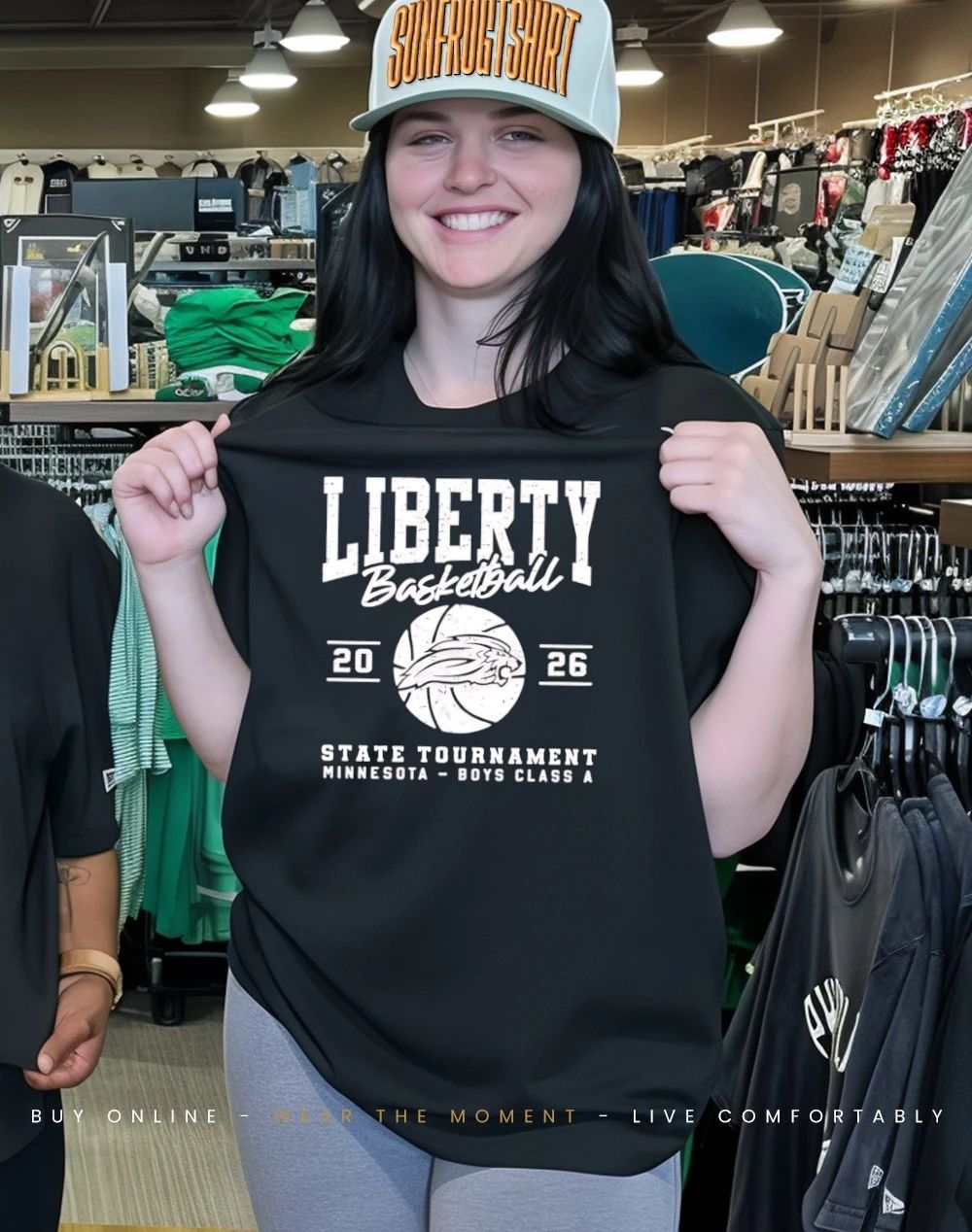 Liberty basketball 2026 State Tournament Minnesota Boys Class A shirt