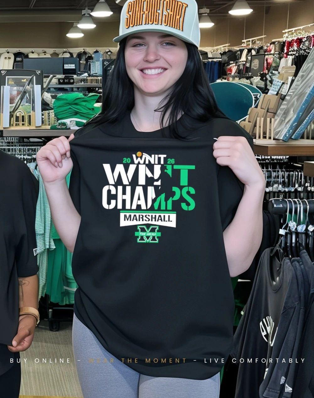 Marshall Women’s Basketball 2026 NIT Champions shirt