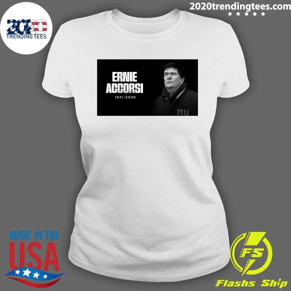 Rip Ernie Accorsi 1941-2026 Shirt