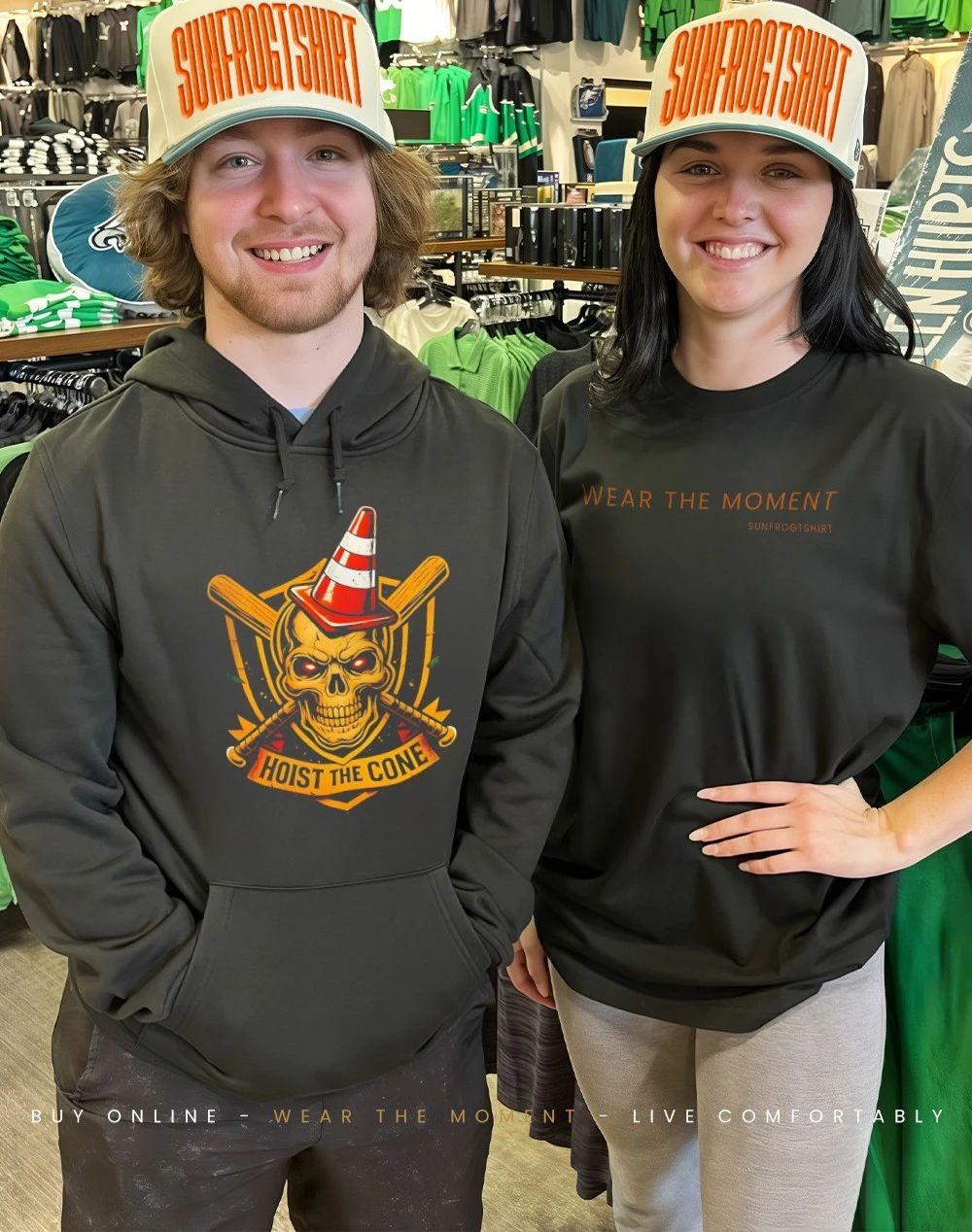 Hoist The Cone Hoist Skull Construction Cone Pittsburgh Pirates shirt