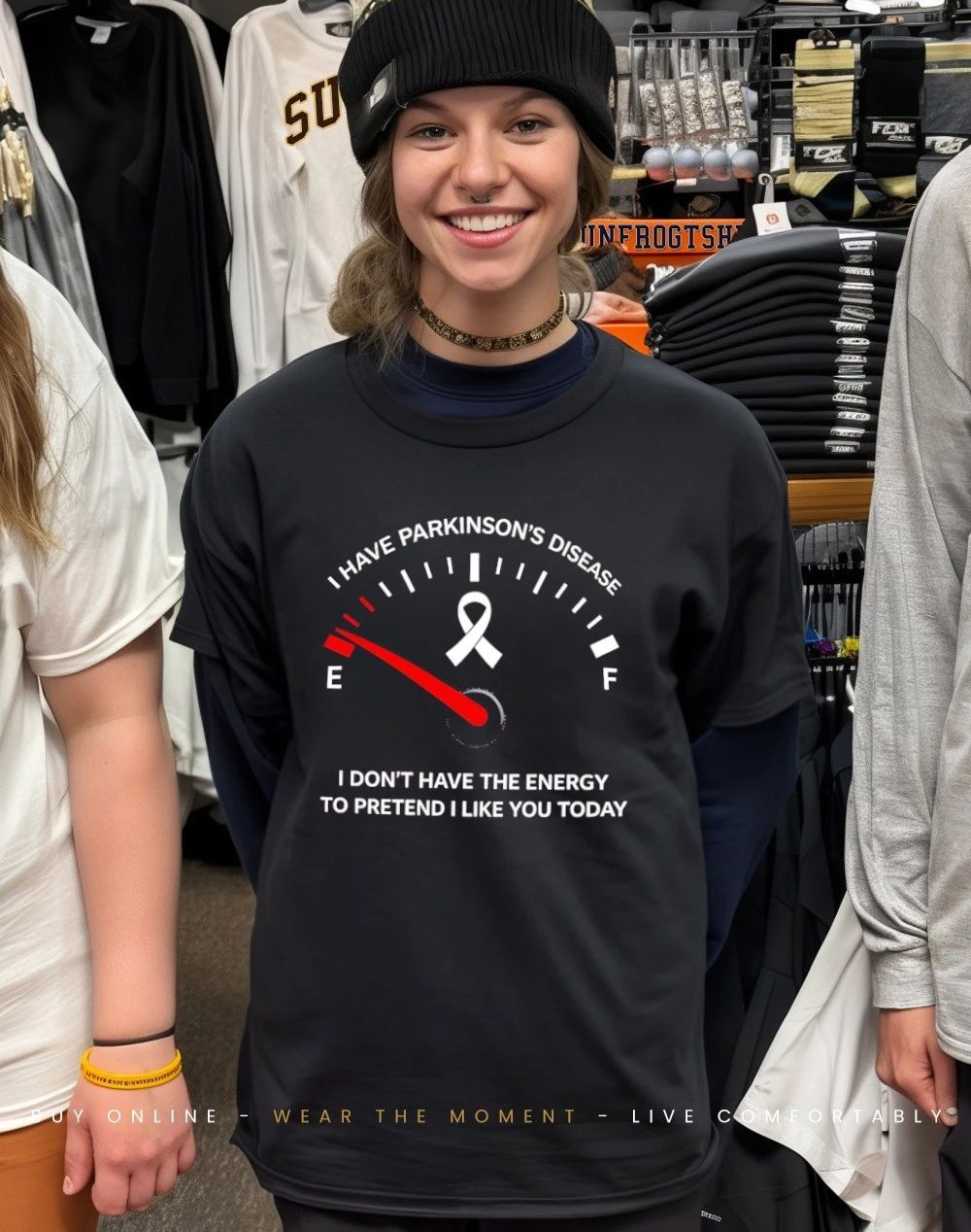 I have parkinson’s disease I don’t have the energy to pretend I like you today shirt