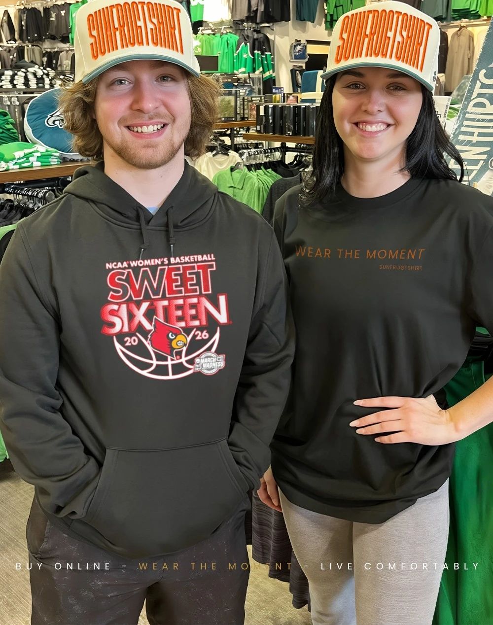 Louisville Women’s Basketball 2026 NCAA March Madness Sweet Sixteen shirt