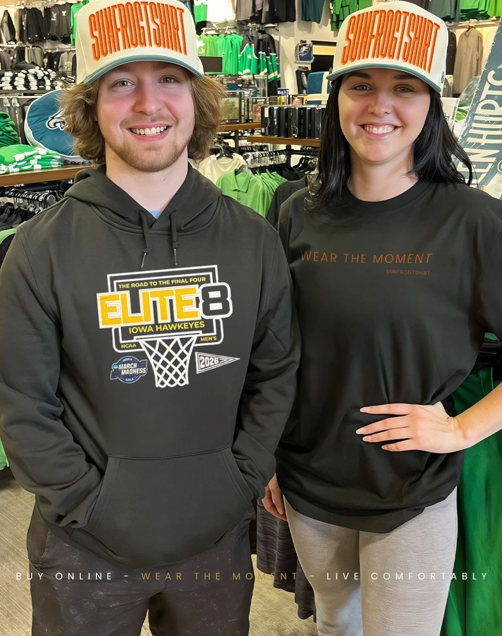Iowa Hawkeyes 2026 March Madness Elite Eight Shirt