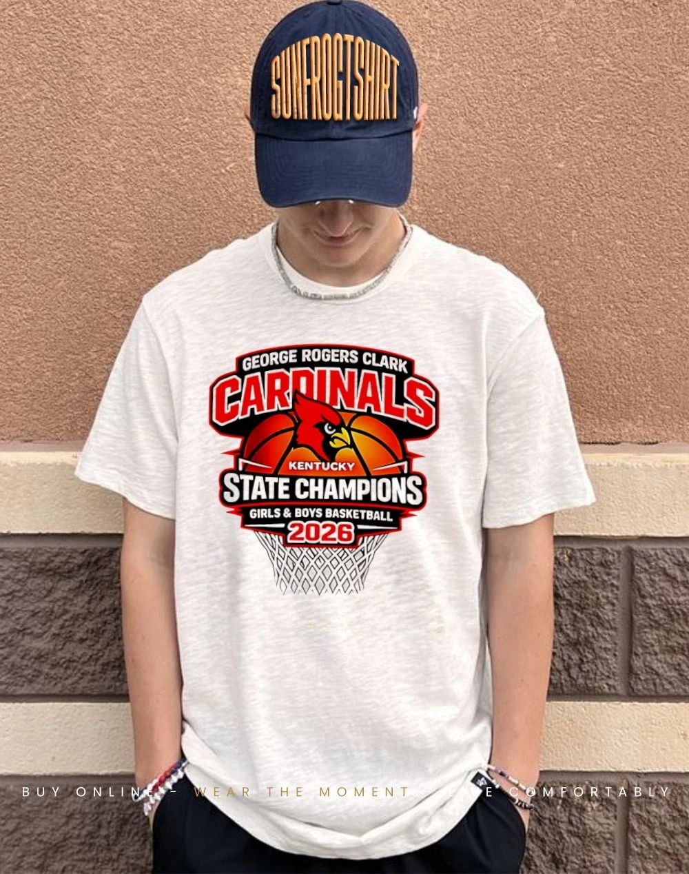 George Rogers Clark Cardinals 2026 Girls and Boy Basketball State Champions shirt