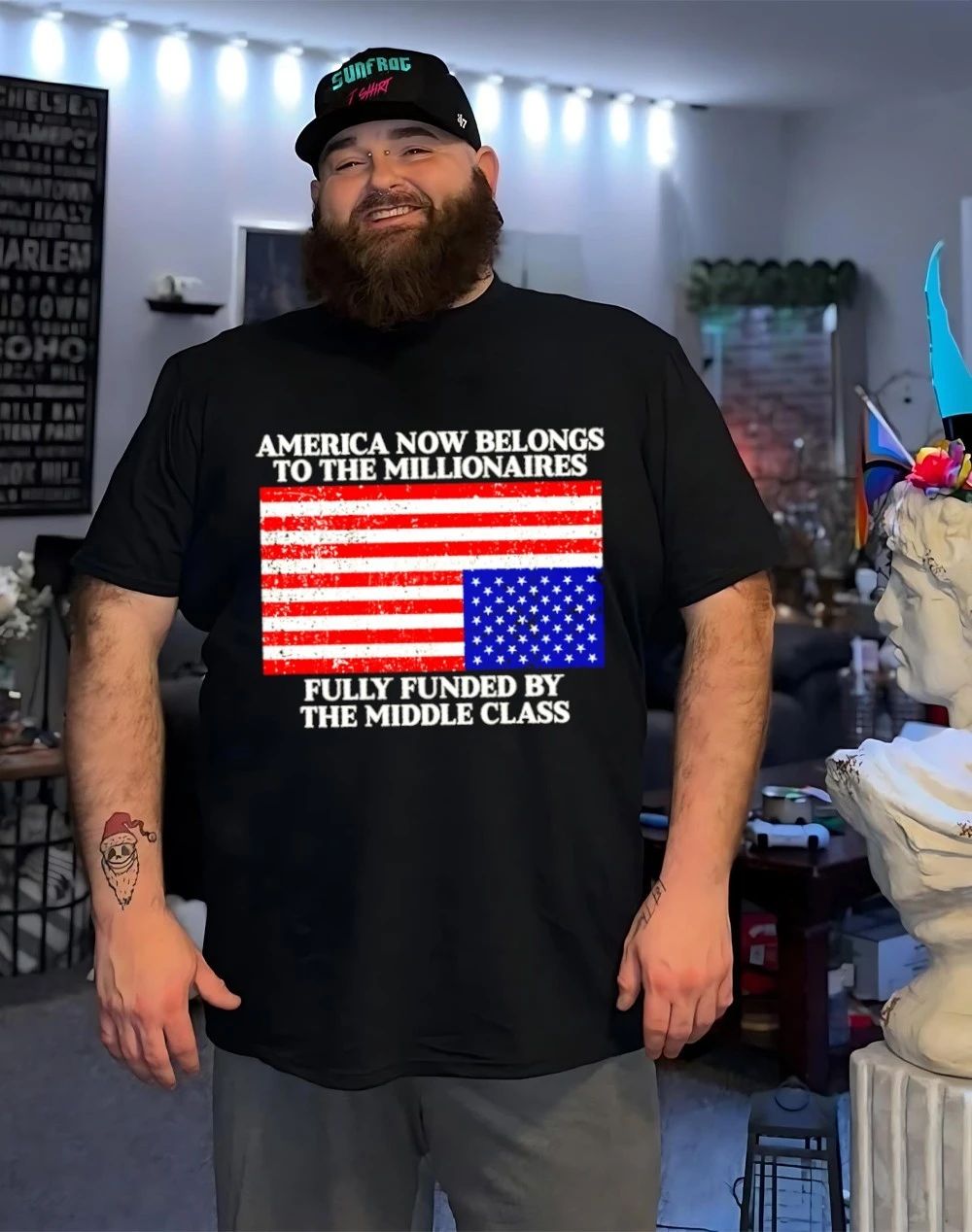 America now belongs to the millionaires Fully funded by the middle class shirt