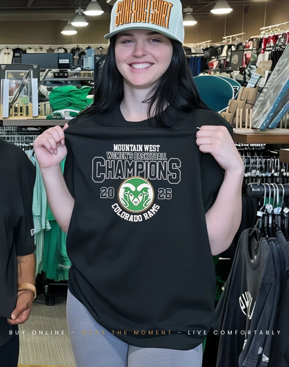 Colorado State Rams Women’s Basketball 2026 Mountain West Champions classic shirt