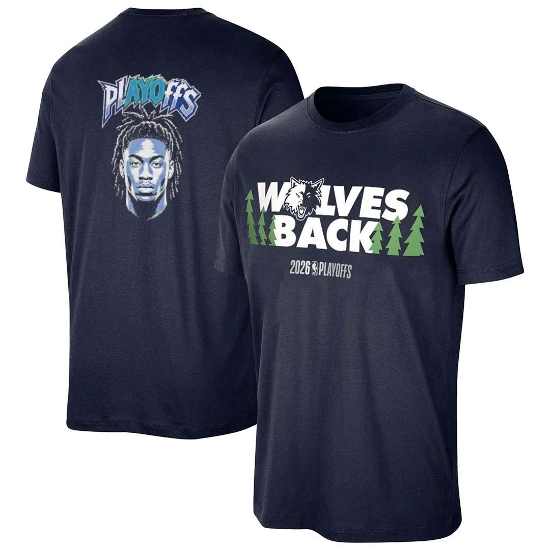 Minnesota Timberwolves Playoffs Ayo Dosunmu Front and Back shirt
