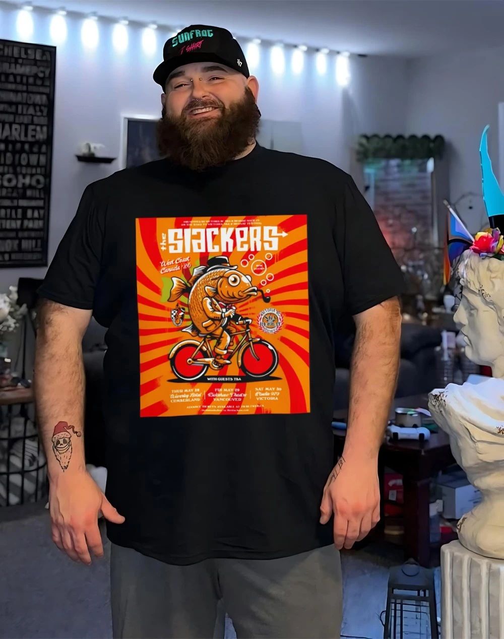 The Slackers 2026 West Coast Canada Tour Shirt